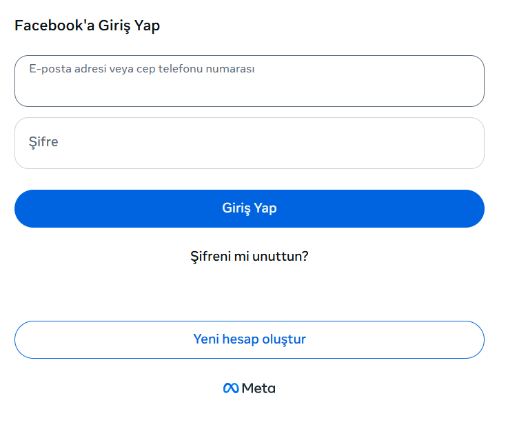 facebooka nasıl giriş yapılır