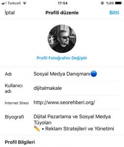 Instagram Kullanıcı Adı Nasıl Değiştirilir?